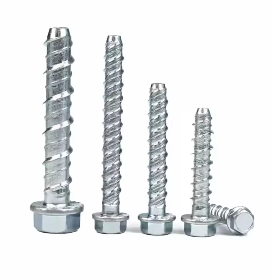 优质自切外六角法兰螺栓混凝土锚杆制造优质水泥钉